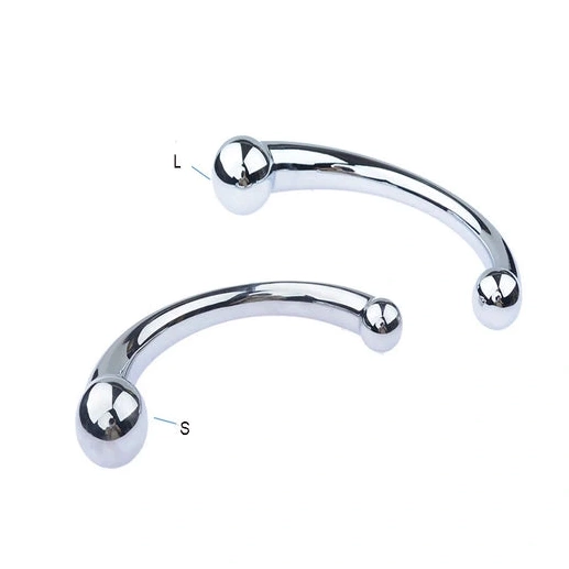 5858 Stainless Elegant Ended Steel Double Hook Anal 0301